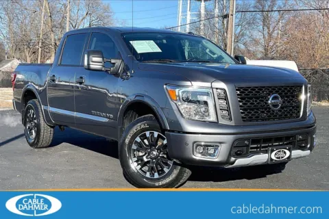 Gray 2019 Nissan Titan PRO-4X for sale in Independence, MO