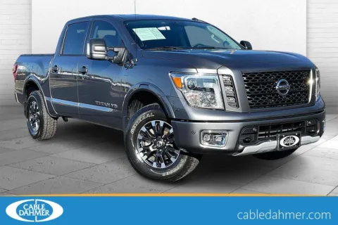Gray 2019 Nissan Titan PRO-4X for sale in Independence, MO