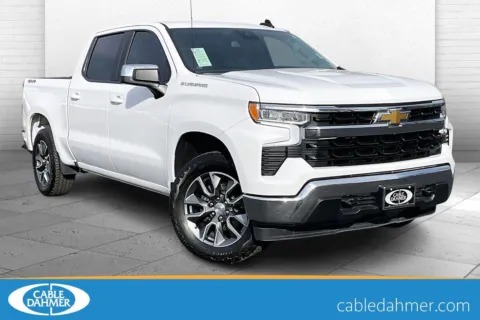 White 2024 Chevrolet Silverado 1500 LT for sale in Independence, MO