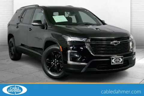 Black 2023 Chevrolet Traverse LT Cloth for sale in Independence, MO