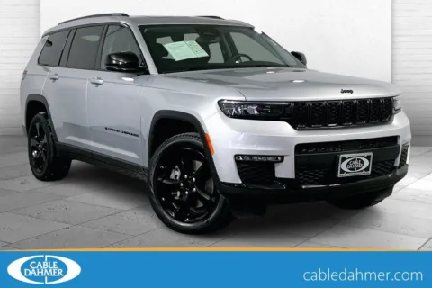 Silver 2022 Jeep Grand Cherokee L Limited for sale in Independence, MO