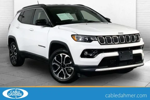 White 2024 Jeep Compass Limited for sale in Independence, MO