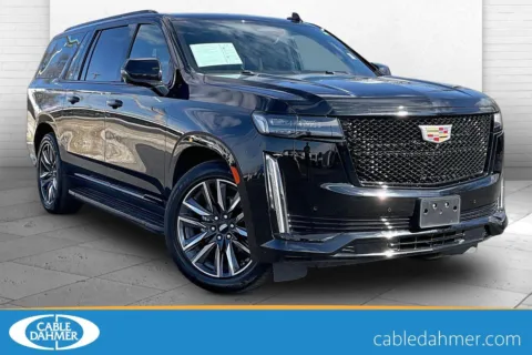 Black 2022 Cadillac Escalade ESV Sport Platinum for sale in Independence, MO