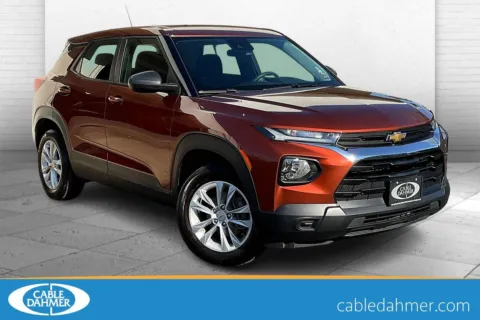 Orange 2021 Chevrolet Trailblazer LS for sale in Independence, MO