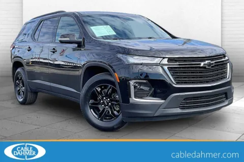 Black 2023 Chevrolet Traverse LT Cloth for sale in Independence, MO