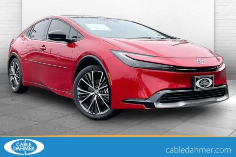 Red 2024 Toyota Prius LE for sale in Independence, MO