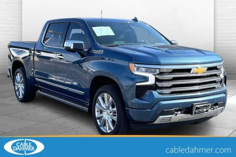 Blue 2024 Chevrolet Silverado 1500 High Country for sale in Independence, MO