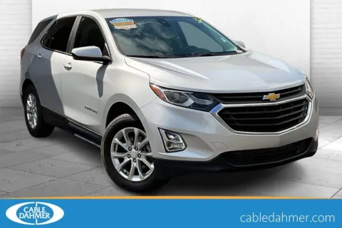 Silver 2021 Chevrolet Equinox LT for sale in Independence, MO
