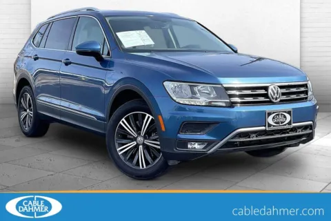Blue 2019 Volkswagen Tiguan SE for sale in Independence, MO