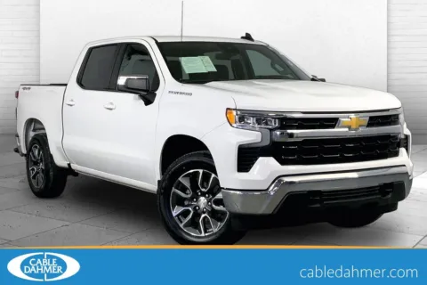 White 2023 Chevrolet Silverado 1500 LT (2FL) for sale in Independence, MO
