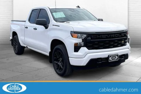 White 2025 Chevrolet Silverado 1500 Custom for sale in Independence, MO