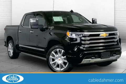 Black 2025 Chevrolet Silverado 1500 High Country for sale in Independence, MO