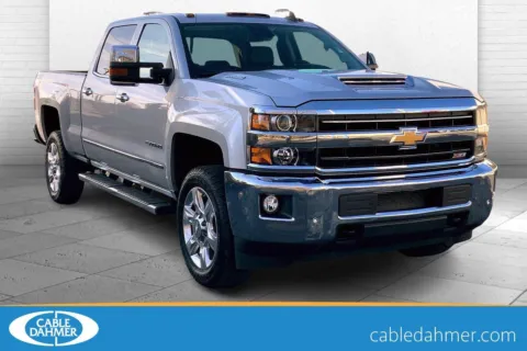 Silver 2019 Chevrolet Silverado 2500 HD LTZ for sale in Independence, MO