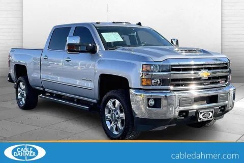 Silver 2019 Chevrolet Silverado 2500 HD LTZ for sale in Independence, MO