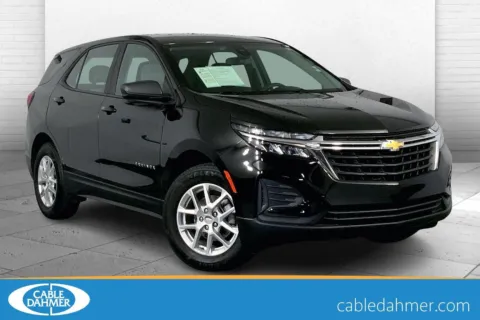 Black 2023 Chevrolet Equinox LS for sale in Independence, MO