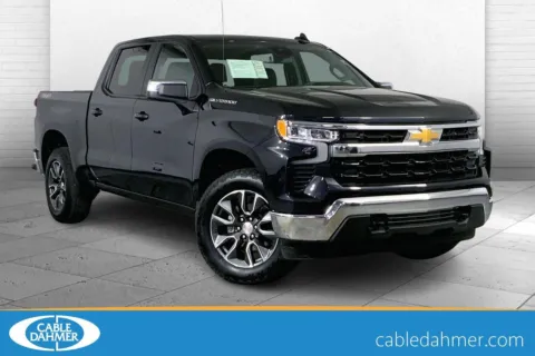 Gray 2024 Chevrolet Silverado 1500 LT (2FL) for sale in Independence, MO