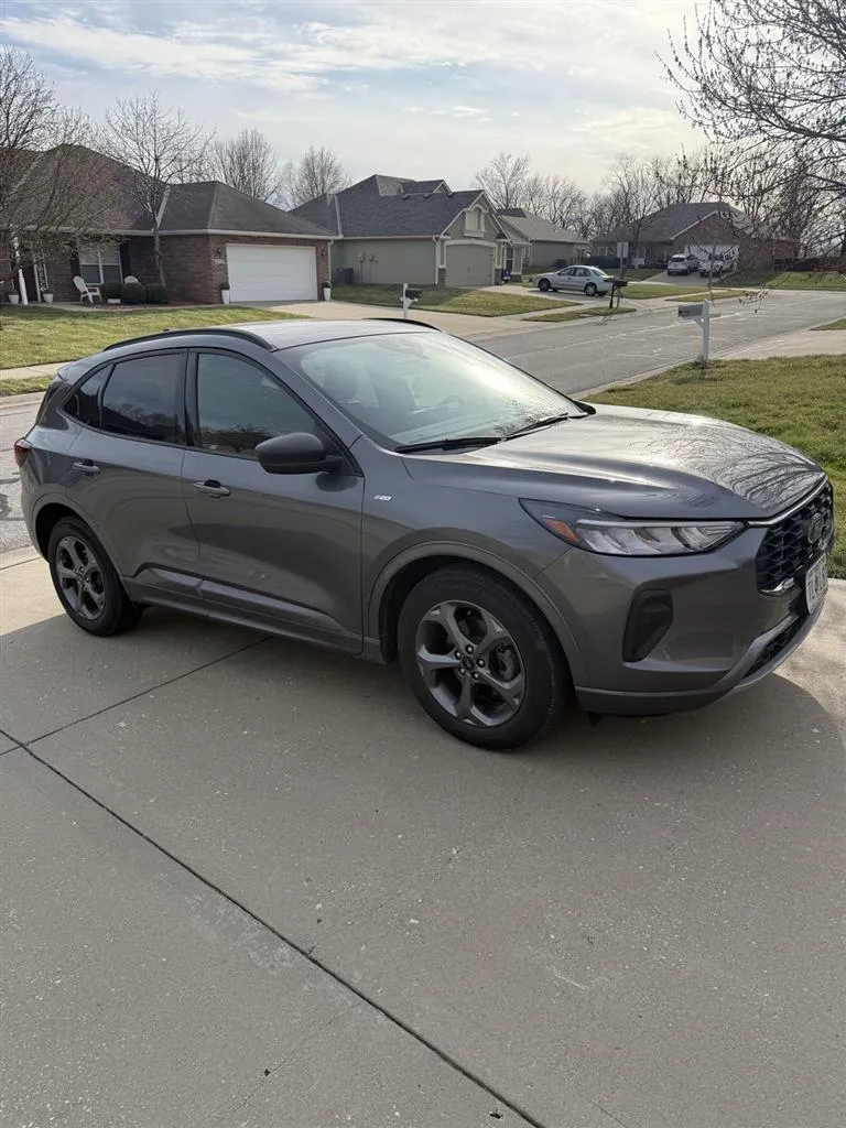 Gray 2023 Ford Escape ST-Line for sale in Independence, MO