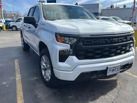 White 2023 Chevrolet Silverado 1500 Custom for sale in Independence, MO