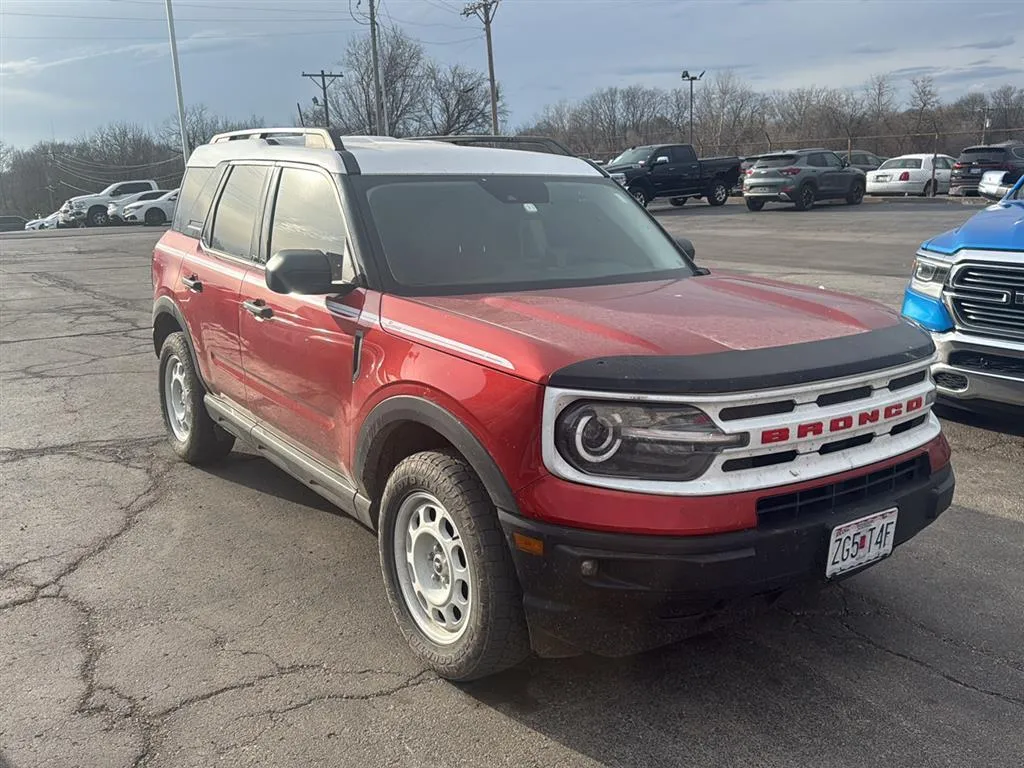 Red 2023 Ford Bronco Sport Heritage for sale in Independence, MO