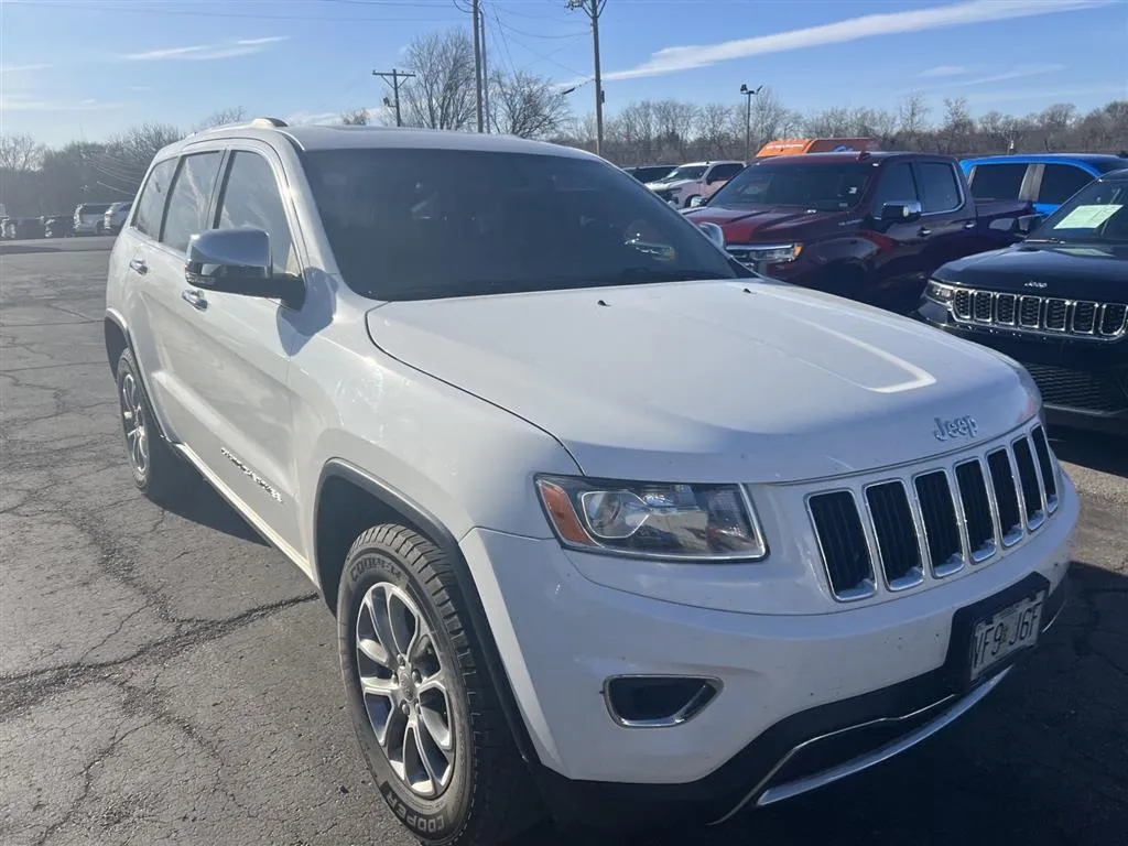 White 2014 Jeep Grand Cherokee Limited for sale in Independence, MO