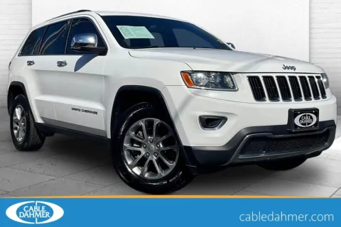 White 2014 Jeep Grand Cherokee Limited for sale in Independence, MO