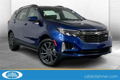 Blue 2023 Chevrolet Equinox RS for sale in Independence, MO