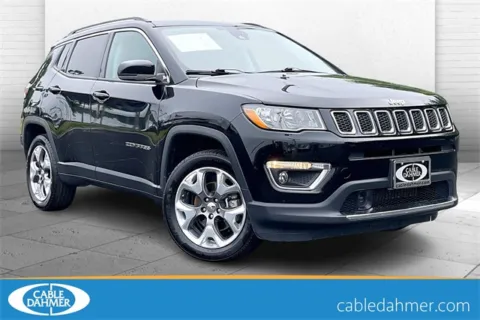 Black 2021 Jeep Compass Limited for sale in Independence, MO