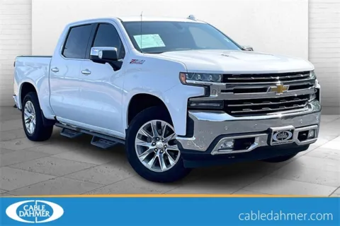 White 2019 Chevrolet Silverado 1500 LTZ for sale in Independence, MO