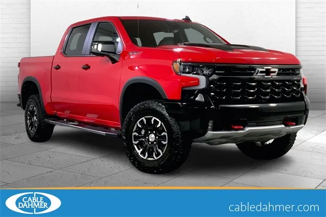 Red 2022 Chevrolet Silverado 1500 ZR2 for sale in Independence, MO