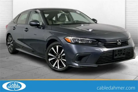 Gray 2022 Honda Civic EX for sale in Independence, MO