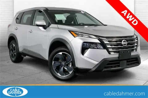 Silver 2024 Nissan Rogue SV for sale in Independence, MO