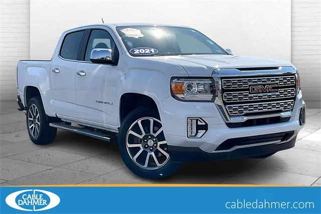 White 2021 GMC Canyon Denali for sale in Independence, MO