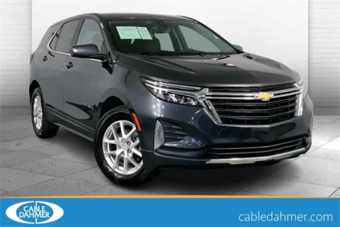 Gray 2022 Chevrolet Equinox LT for sale in Independence, MO