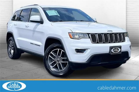 White 2019 Jeep Grand Cherokee Laredo E for sale in Independence, MO
