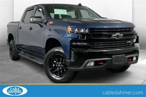 Blue 2021 Chevrolet Silverado 1500 LT Trail Boss for sale in Independence, MO