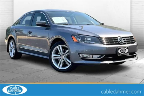 Gray 2013 Volkswagen Passat V6 SEL Premium for sale in Independence, MO