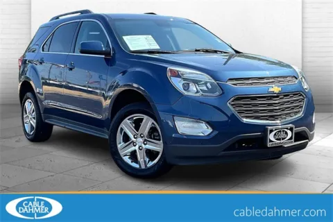 Blue 2016 Chevrolet Equinox LT for sale in Independence, MO