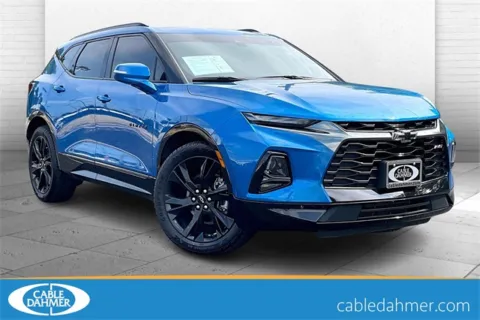 Blue 2021 Chevrolet Blazer RS for sale in Independence, MO