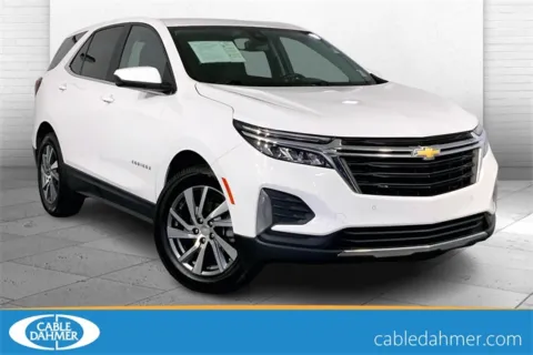 White 2022 Chevrolet Equinox LT for sale in Independence, MO