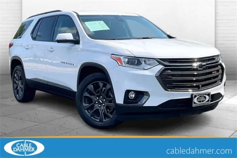 White 2021 Chevrolet Traverse RS for sale in Independence, MO