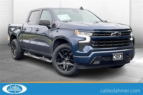 Blue 2022 Chevrolet Silverado 1500 RST for sale in Independence, MO