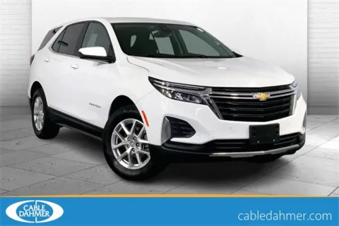 White 2022 Chevrolet Equinox LT for sale in Independence, MO