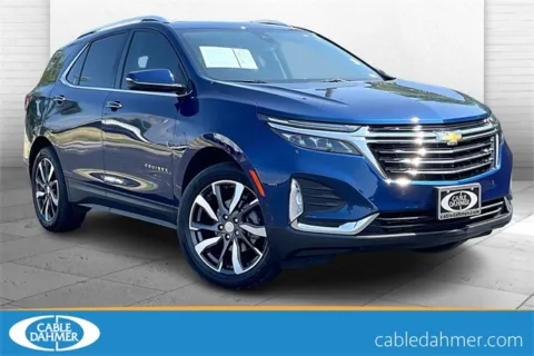 Blue 2022 Chevrolet Equinox Premier for sale in Independence, MO