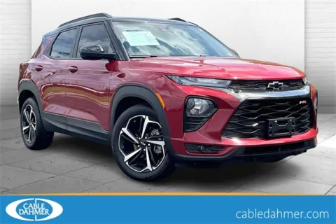 Red 2021 Chevrolet TrailBlazer RS for sale in Independence, MO