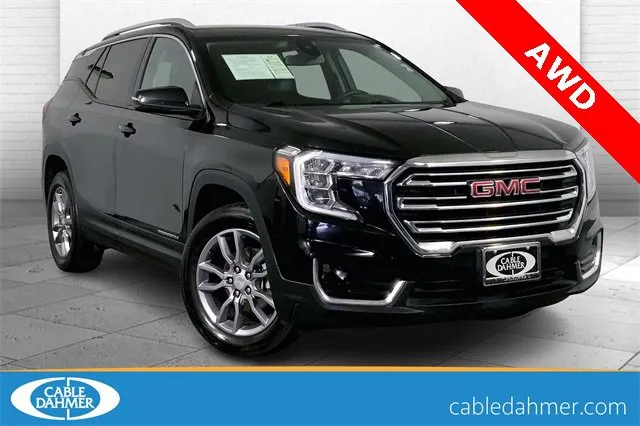 Black 2023 GMC Terrain SLT for sale in Independence, MO