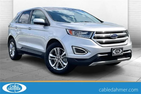 Silver 2016 Ford Edge SEL for sale in Independence, MO