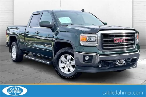 Green 2015 GMC Sierra 1500 SLE for sale in Independence, MO
