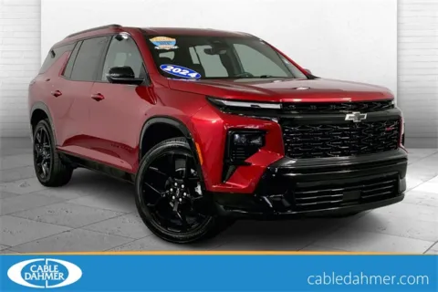 Red 2024 Chevrolet Traverse RS for sale in Independence, MO