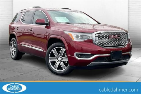 Red 2017 GMC Acadia Denali for sale in Independence, MO