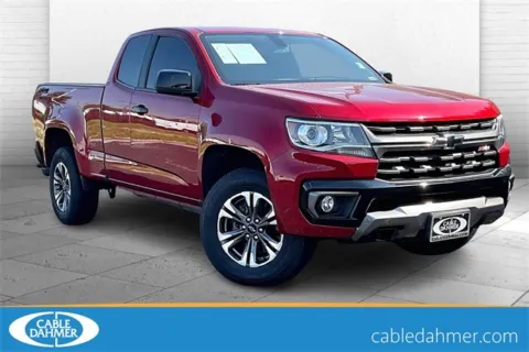 Red 2021 Chevrolet Colorado Z71 for sale in Independence, MO